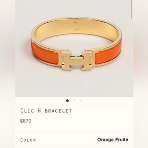 Hermes Clic H Bracelet PM